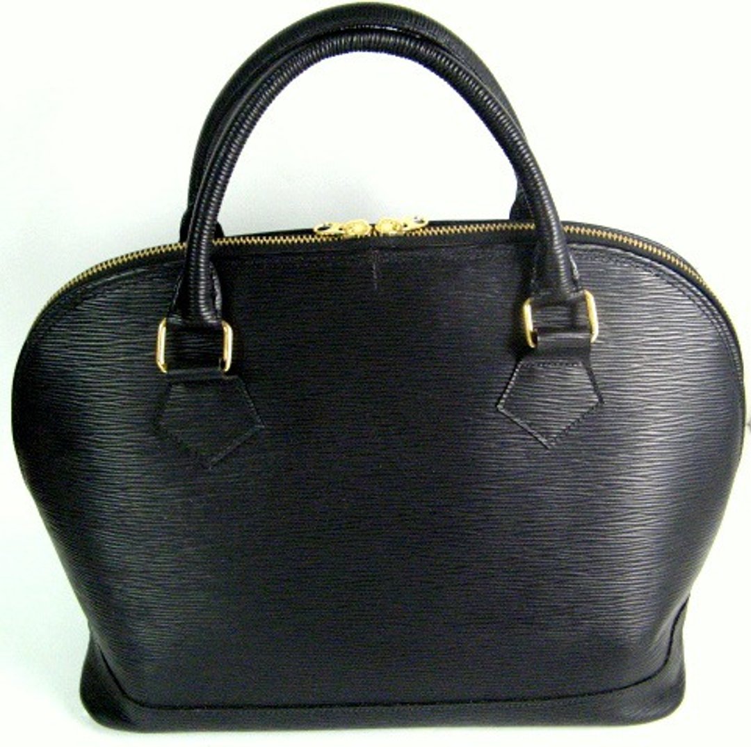 Wave handbag - 手提包/手提袋 - 真皮 黑色