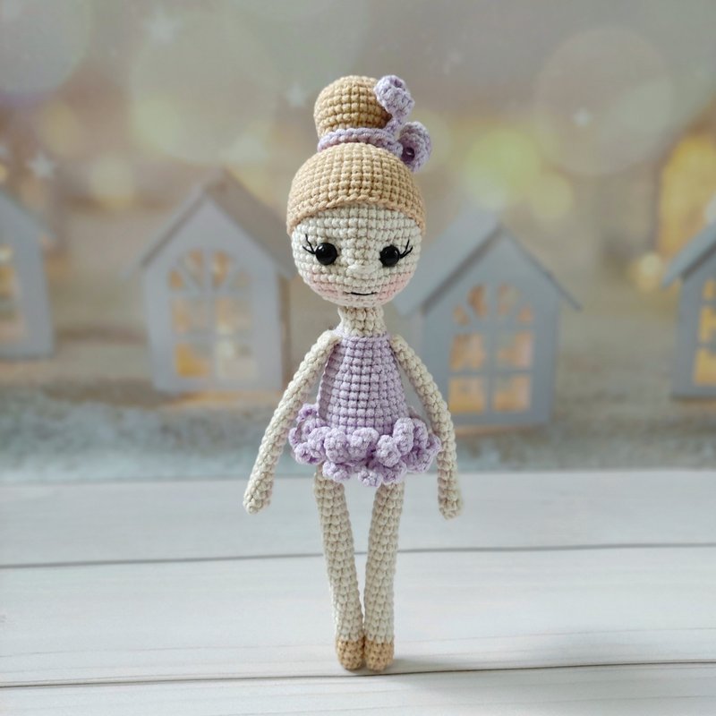 gymnast doll,ballerina doll,plush toy,ballerina gift,first birthday gift,娃娃 芭蕾舞女 - 玩具/玩偶 - 压克力 多色