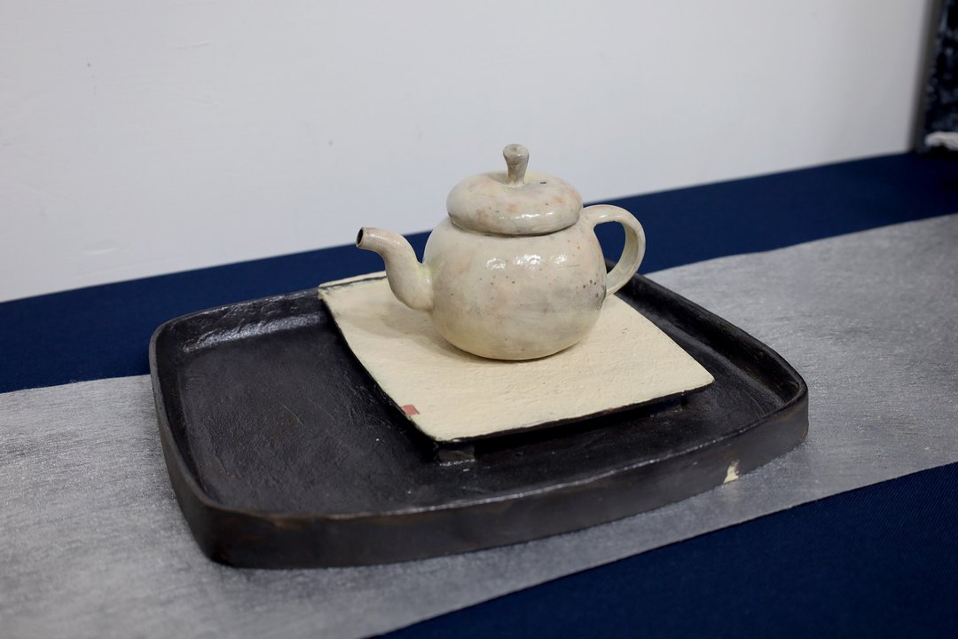 瞰系列双面干湿两用壶承茶盘双面用 - 茶具/茶杯 - 陶 