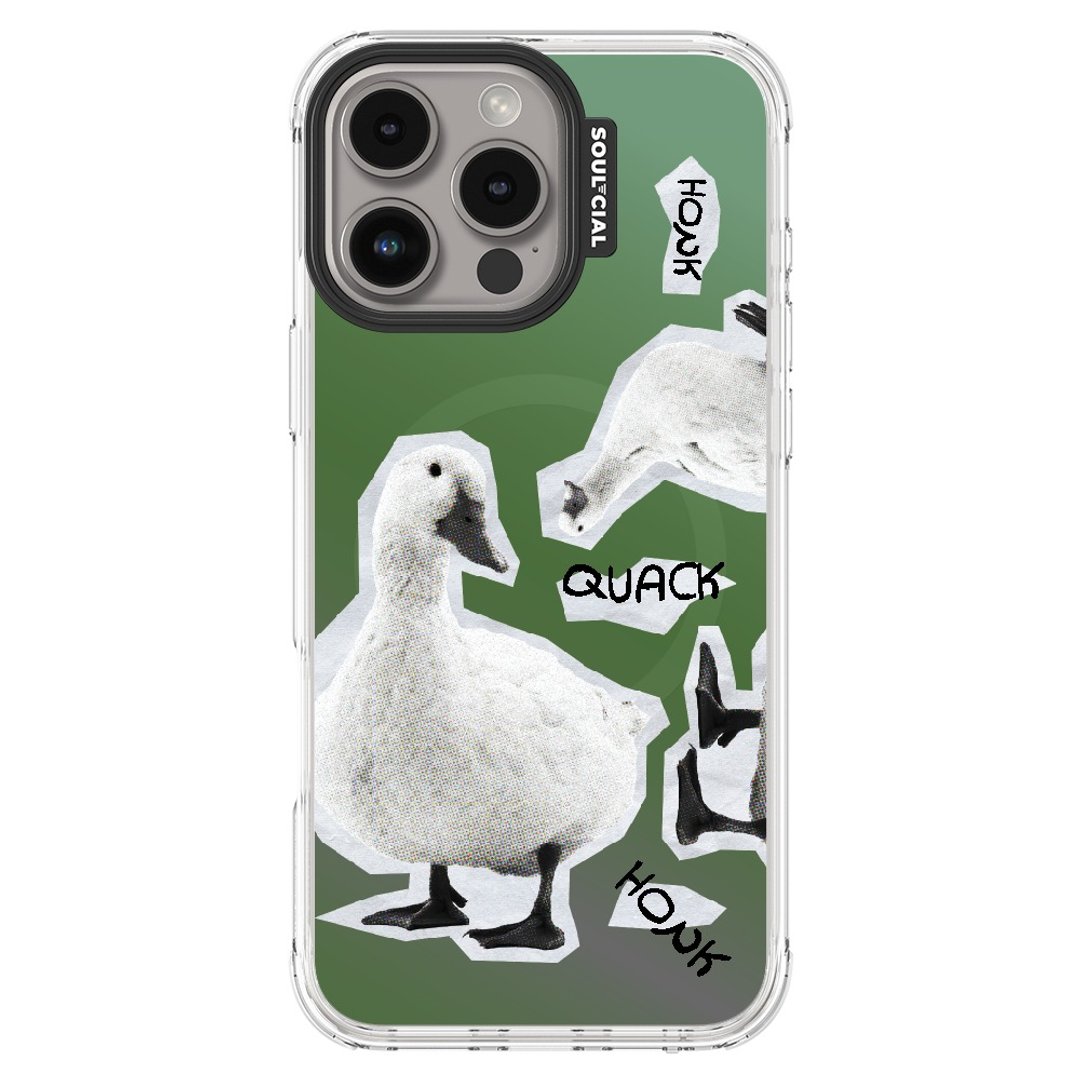 Exotic Animals Quack Quest iPhone 16 手机壳 磁吸机壳 - 手机壳/手机套 - 其他材质 