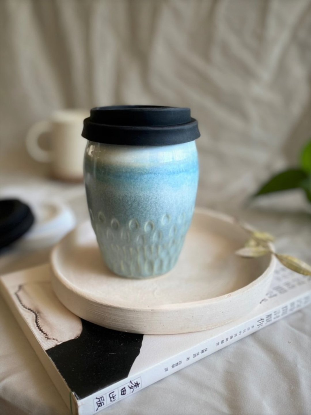 内用の小品 陶瓷杯 –　青辰 - 咖啡杯/马克杯 - 陶 蓝色