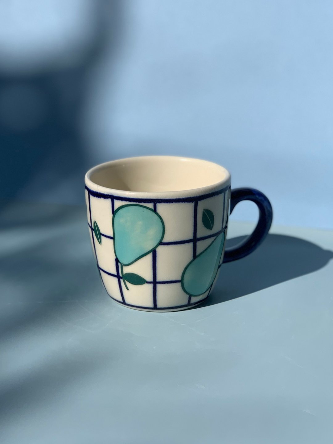 Cup Peach l ceramics l May&Clay Ceramics Studio - 其他杯子 - 陶 白色