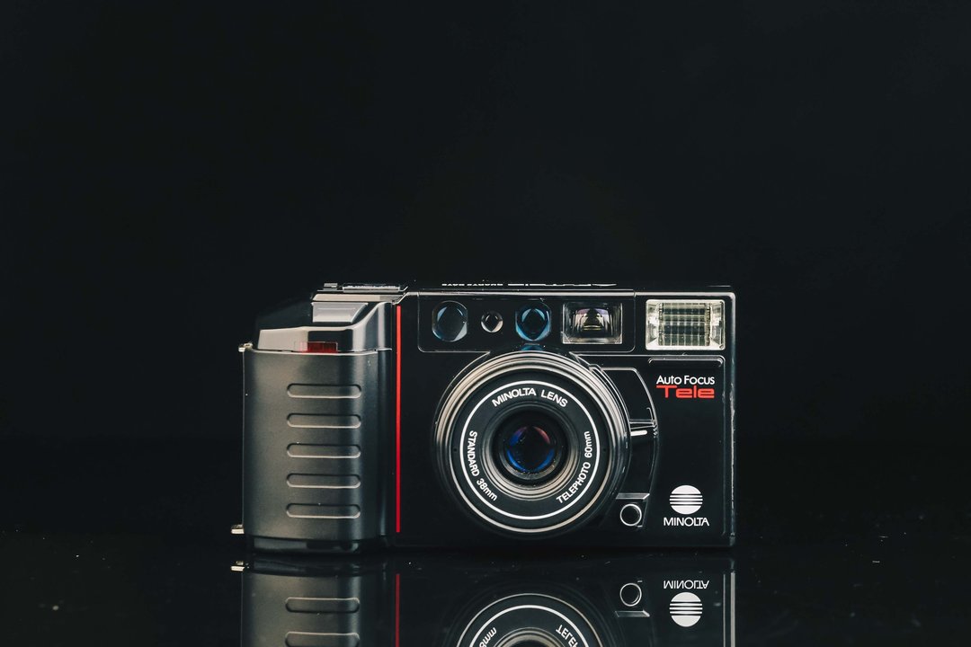 MINOLTA AF-TELE #1225 #135底片相机 - 相机 - 其他金属 黑色