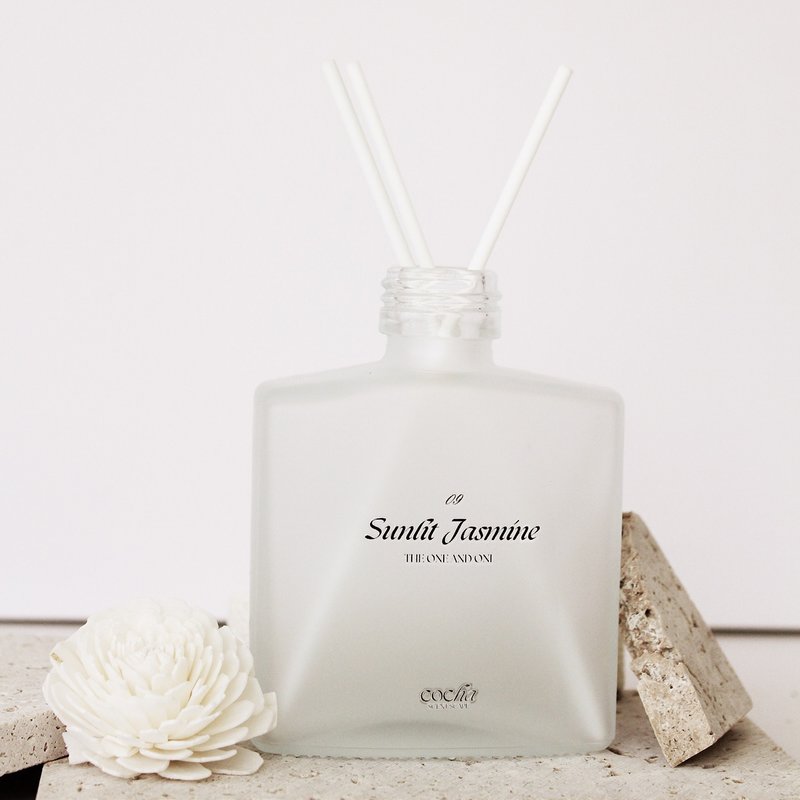 【圣诞礼物】扩香香氛 |09阳光茉莉 Sunlit Jasmine - 100ml/50ml - 香薰/精油/线香 - 玻璃 透明
