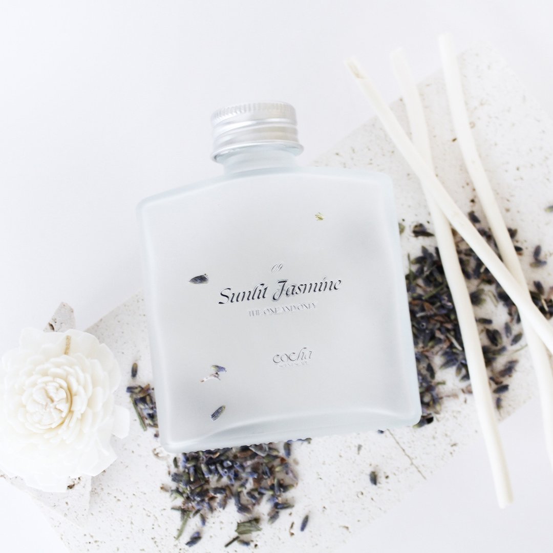 扩香香氛 |09 阳光茉莉 Sunlit Jasmine - 100ml/50ml - 香薰/精油/线香 - 玻璃 透明