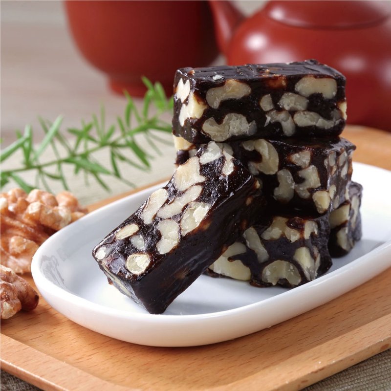 包邮【疯坚果ing】低糖高纤南枣核桃糕(500g/盒)x3盒-附提袋 - 零食/点心 - 新鲜食材 咖啡色