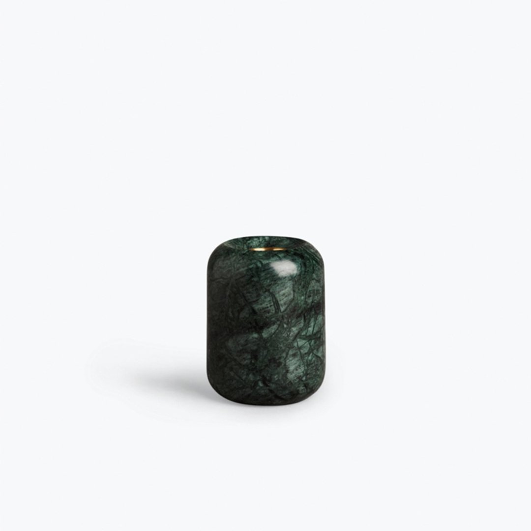 BALANCE 绿色大理石烛台  | NEW WORKS - 蜡烛/烛台 - 石头 绿色