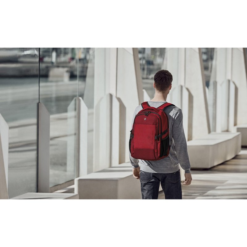 VICTORINOX瑞士维氏 VX SPORT EVO Daypack 16寸后背包 红 611411 - 后背包/双肩包 - 聚酯纤维 红色