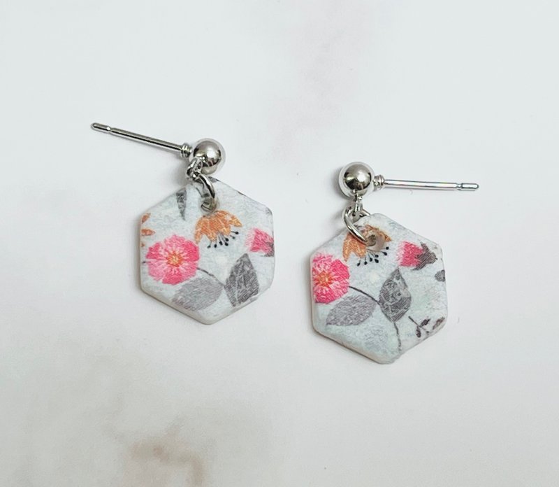 内在花园 Inner Garden - 耳环/耳夹 - 陶 多色