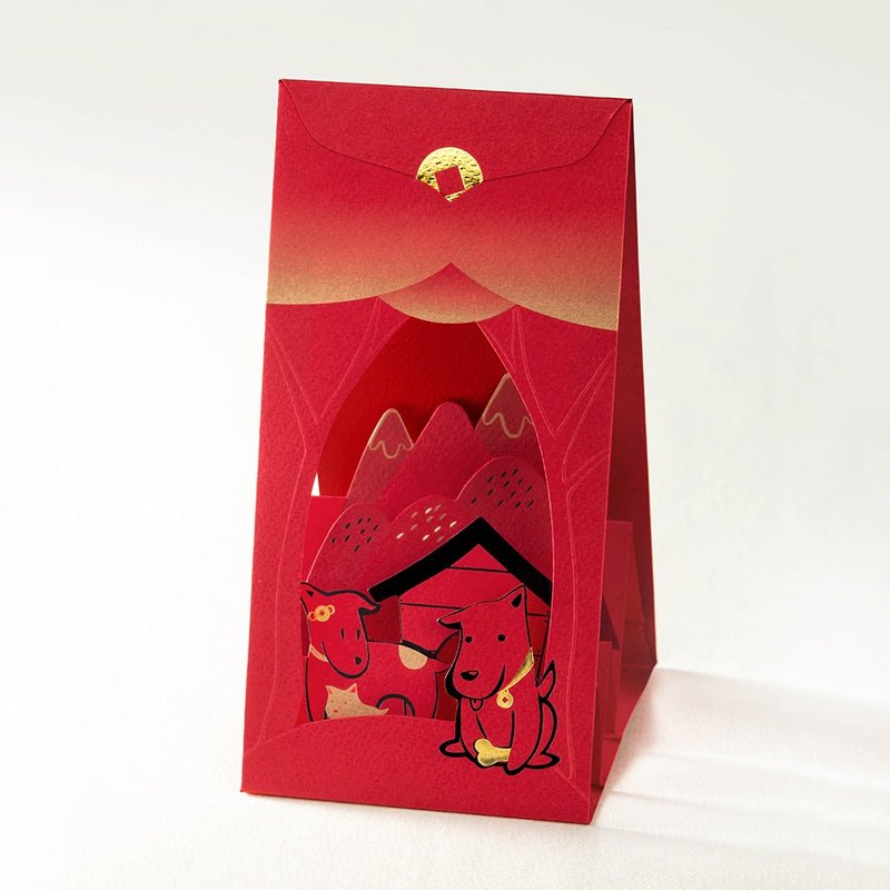 旺春风红包礼袋  FUN ll - 红包/春联 - 纸 红色