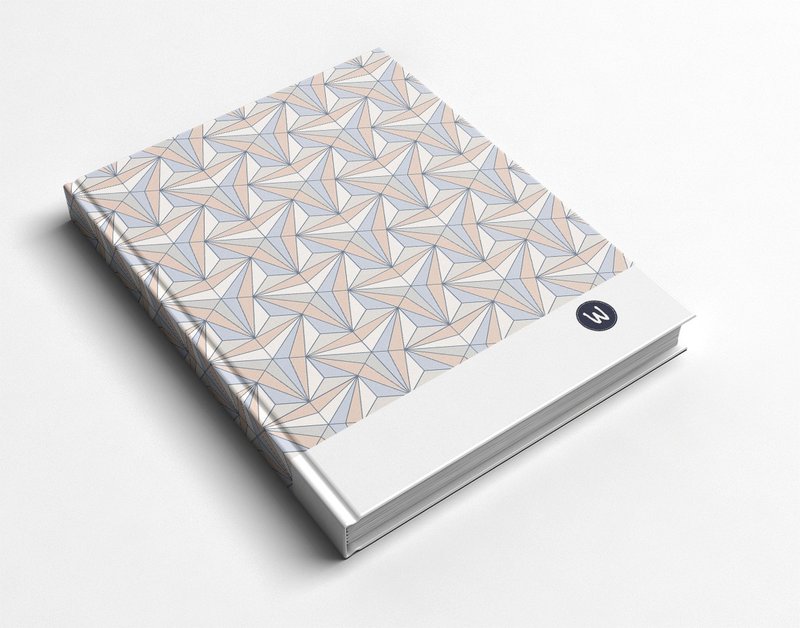 洛可可草莓WELKIN 手创_手工书/笔记本/手帐/日记本-几何方块 - 笔记本/手帐 - 纸 