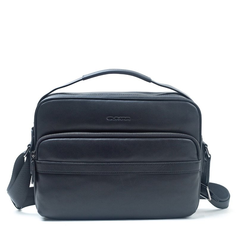 CUMAR 真皮/包包/ GORDEN 侧背包 / GORDEN CROSSBODY BAG - 侧背包/斜挎包 - 真皮 黑色