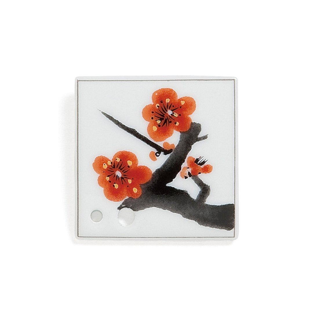 日本【松荣堂】瓷香台 Plum Blossoms / Umemi 梅花 - 香薰/精油/线香 - 瓷 