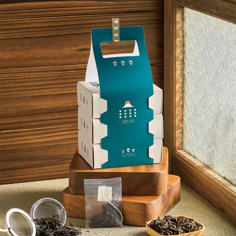 【送礼严选 自用喝茶】山焙 茶袋礼盒组  茶袋三款各一 共3组 9 - 茶 - 纸 
