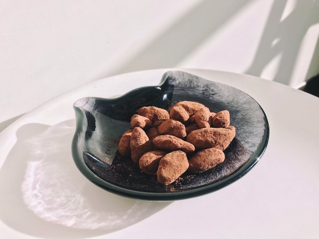 巧克力焦糖杏仁果 - 零食/点心 - 其他材质 咖啡色