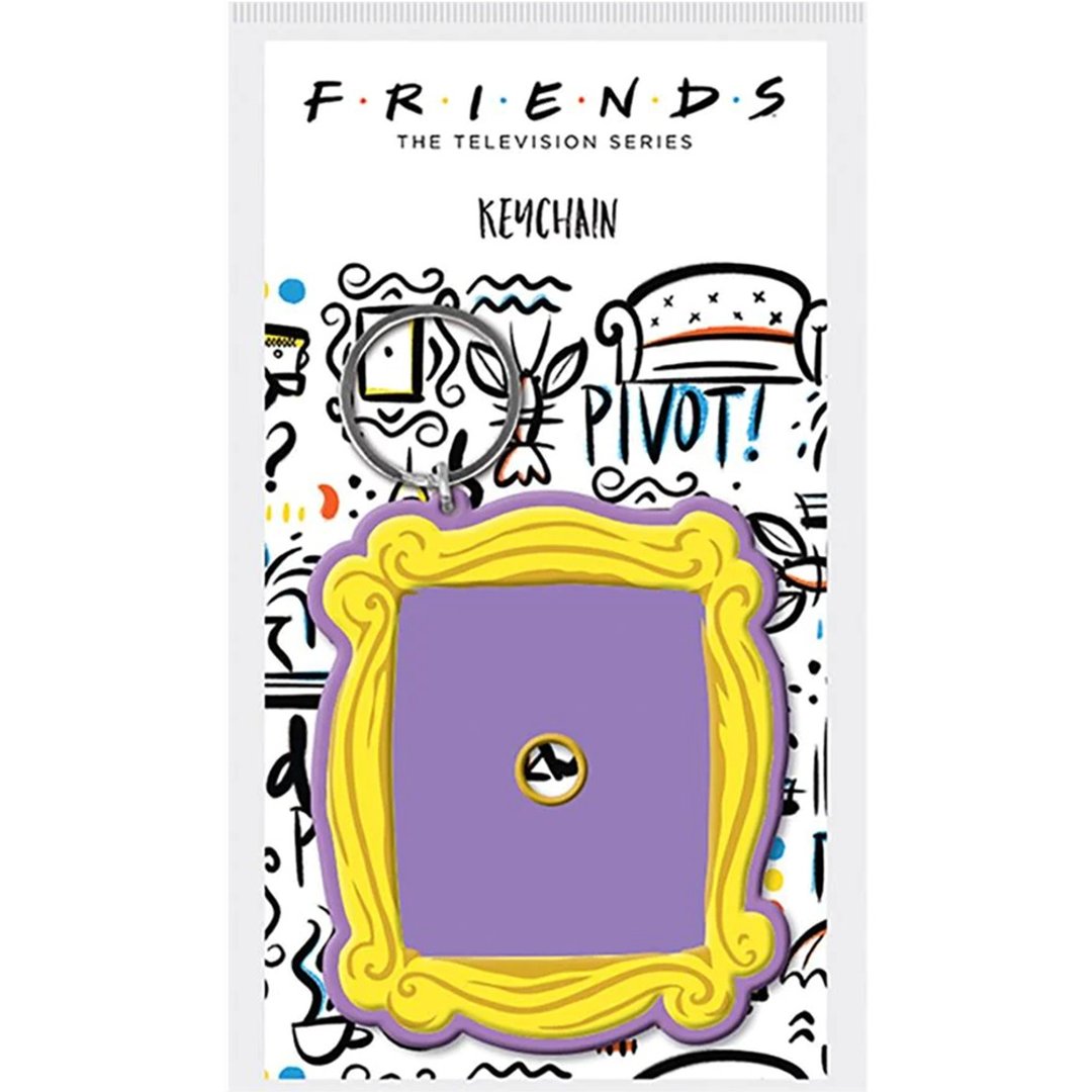 【六人行】莫妮卡公寓相框造型钥匙圈/Friends - 钥匙链/钥匙包 - 橡胶 多色