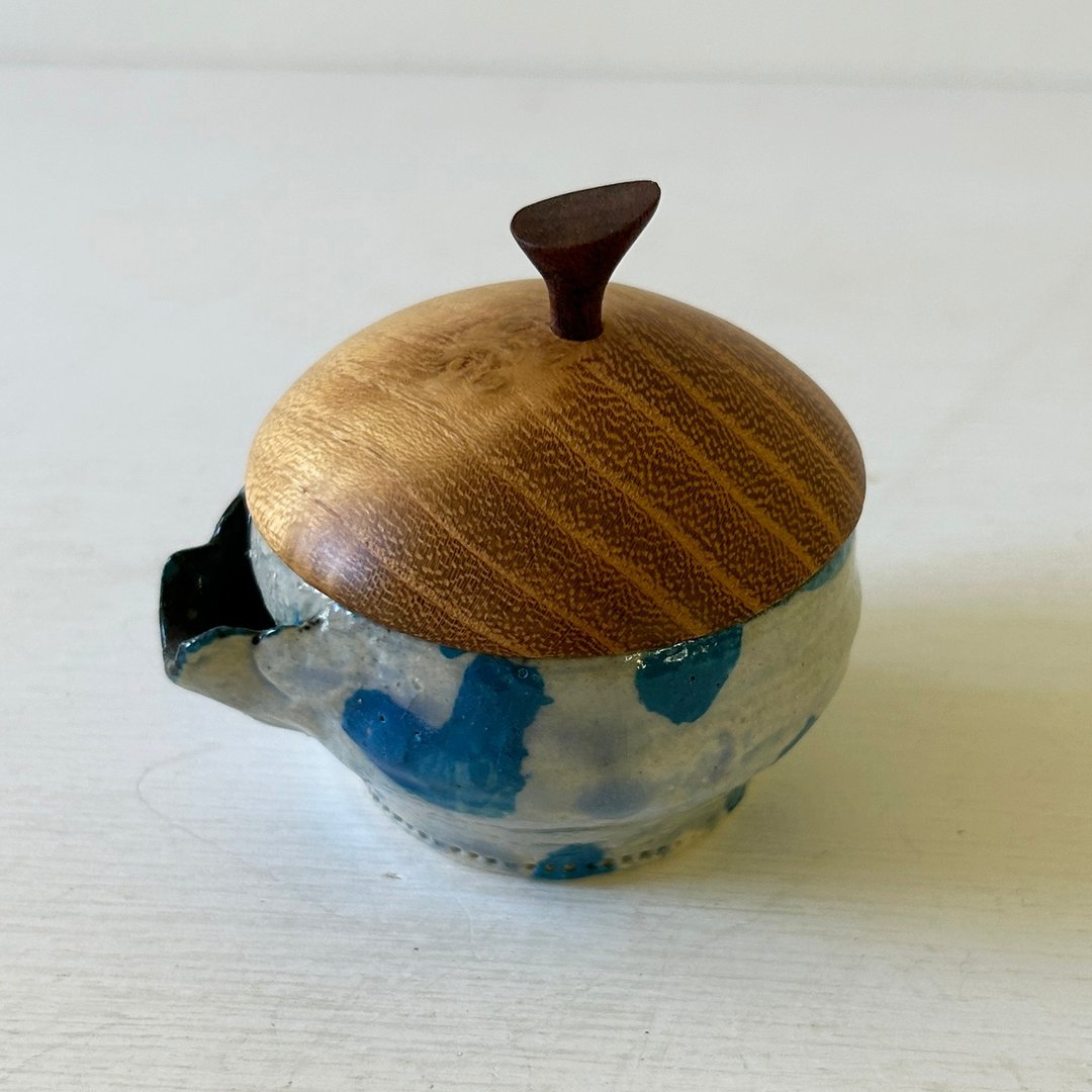 迷你片口浅蓝色现货 - 碗 - 陶 蓝色