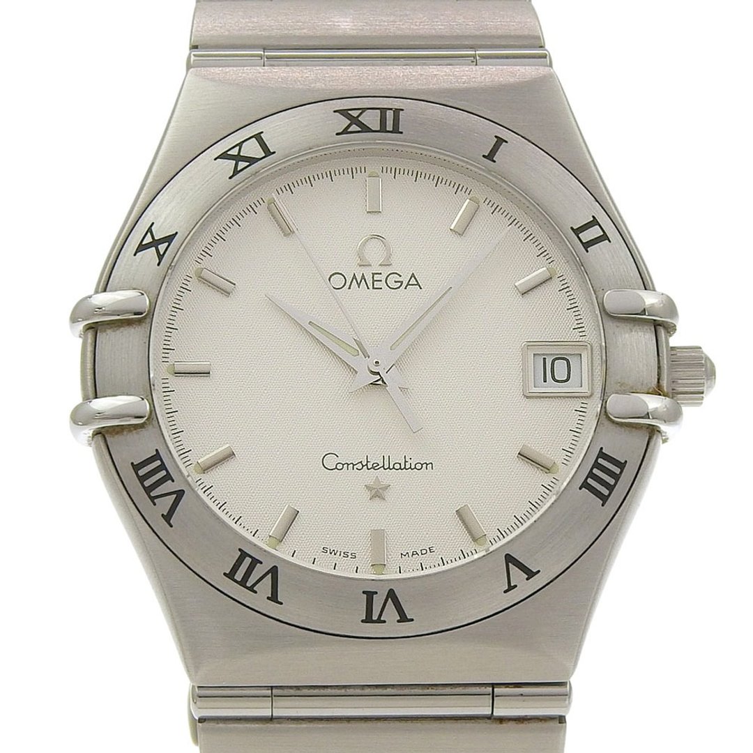 【日本直邮】欧米茄 OMEGA Constellation (星座系列) 手表 1512.30 不锈钢 石英 指针式显示 白色表盘 女款【二手】 - 女表 - 不锈钢 白色