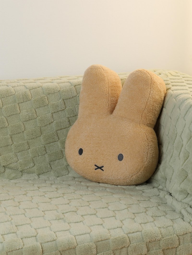 VIPO X Miffy 米菲大头抱枕 40cm (卡其色) - 枕头/抱枕 - 棉．麻 卡其色