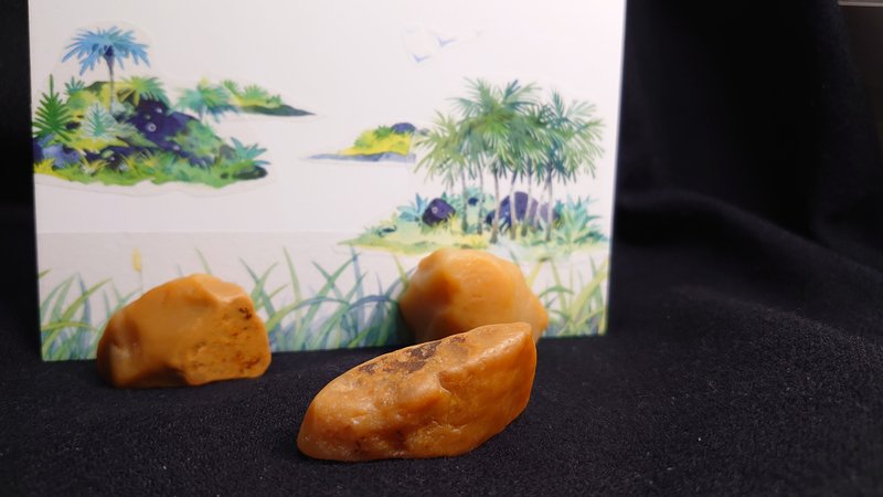 【浪淘金沙】 手工刻印 篆刻 随形 闲章 引首章 - 印章/印台 - 石头 金色