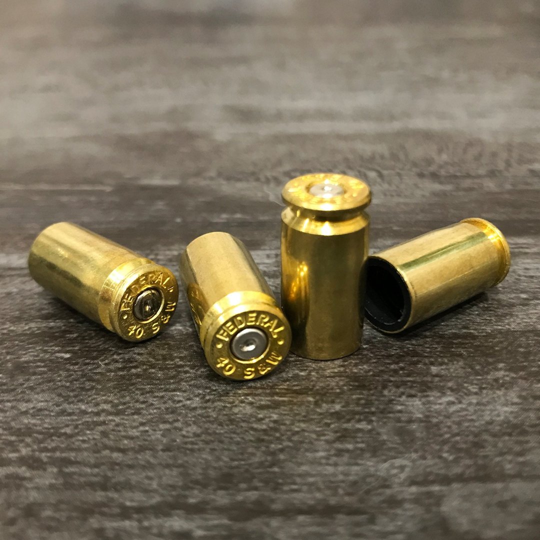 Bullet Designs 40口径子弹壳 气嘴盖4入 / 金属汽车机车气嘴风嘴 - 其他 - 其他金属 