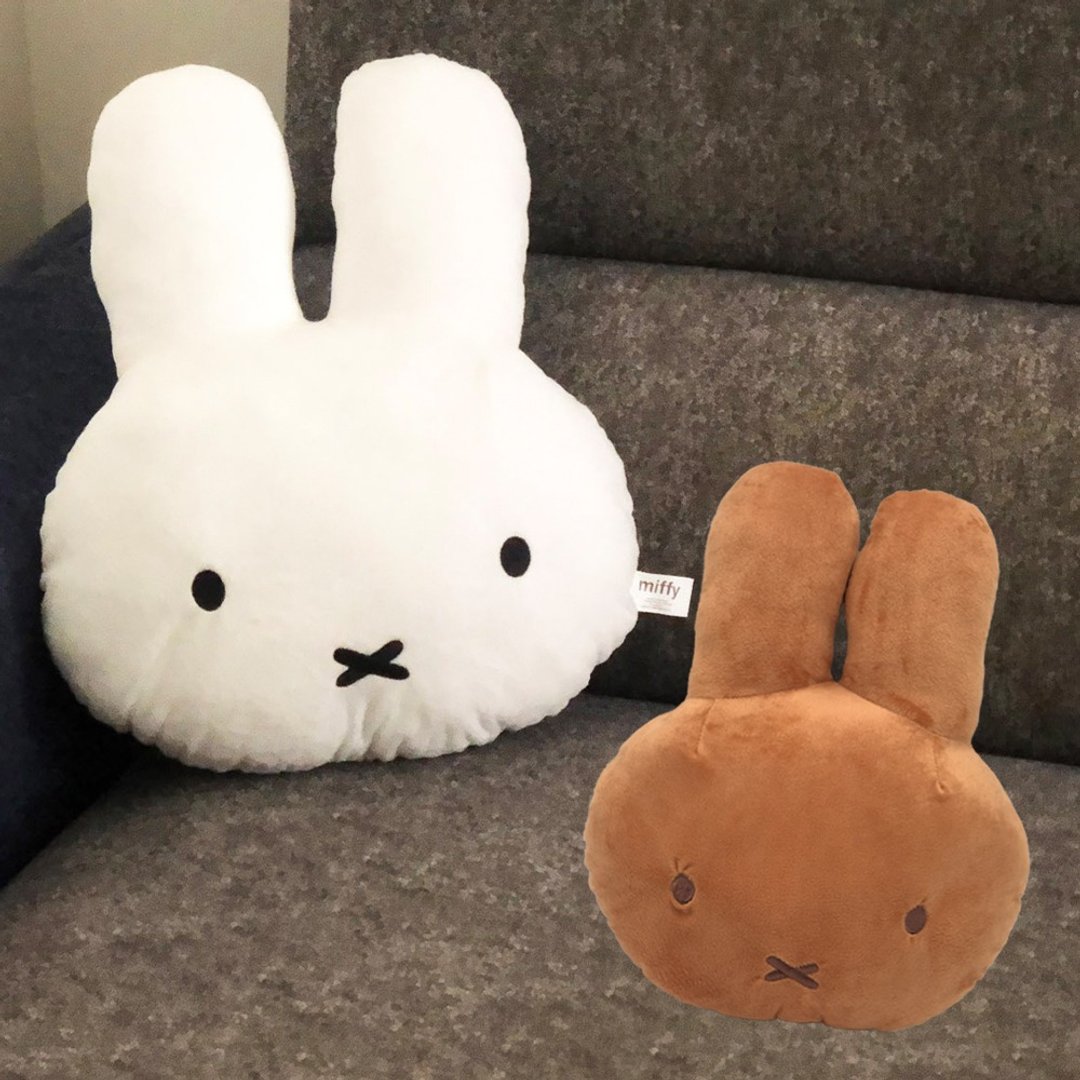 【MIFFY】35cm米飞大头抱枕 - 枕头/抱枕 - 棉 