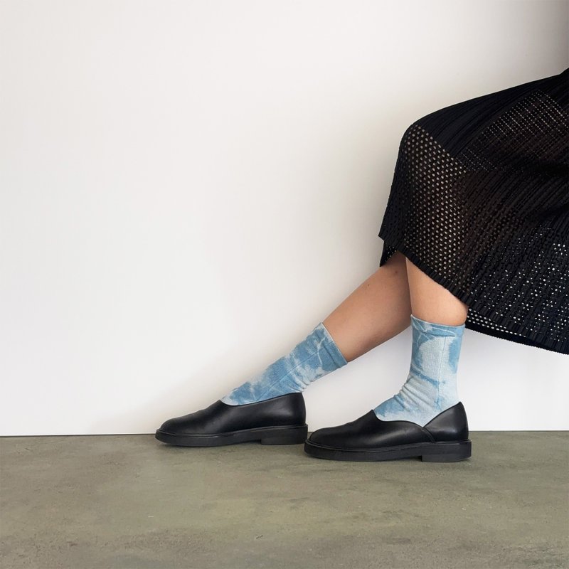 日本制造 靛蓝染色 JAPANBLUE INDIGO DYED SOCKS 5趾 #3 - 袜子 - 棉．麻 