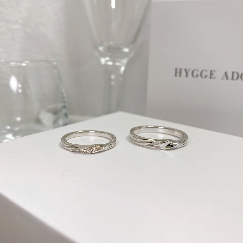 浪漫花束_对戒 | 14K、9K、925纯银 - 对戒 - 贵金属 