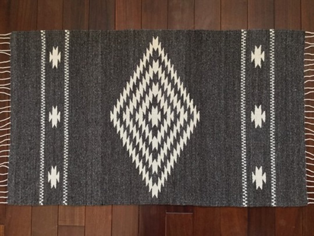 rug (hand woven) - 地垫/地毯 - 羊毛 