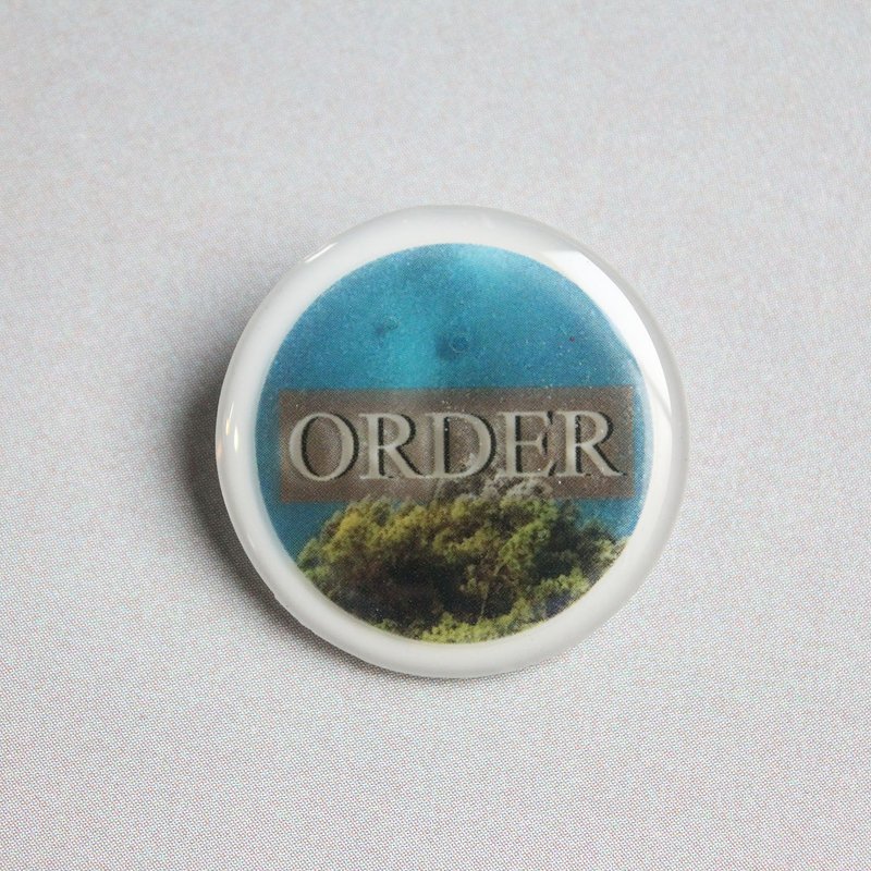 树脂别针 / 物体系 / ORDER - 胸针 - 塑料 绿色