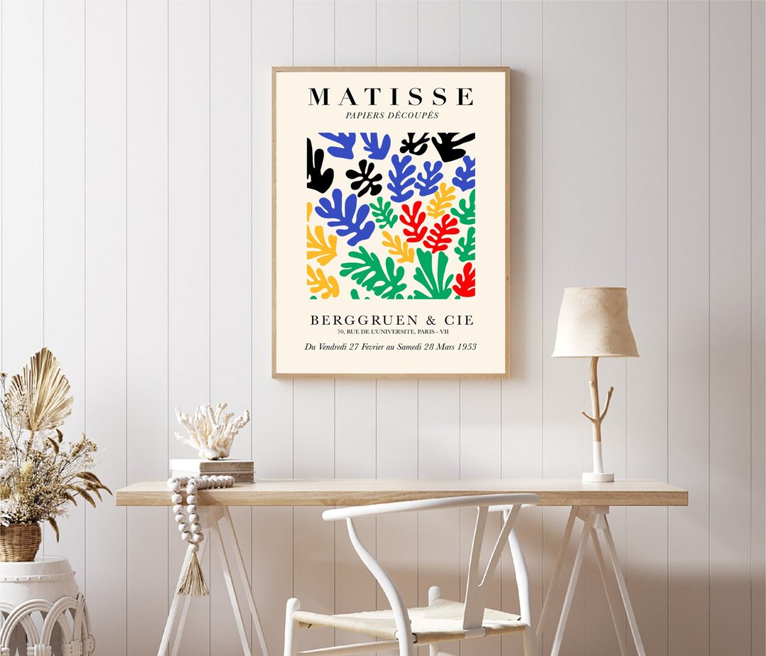 Matisse Print, Henri Matisse, Matisse Print Set, Matisse Poster, Henri Matisse - 电子手绘真人画像/绘画/插画 - 其他材质 