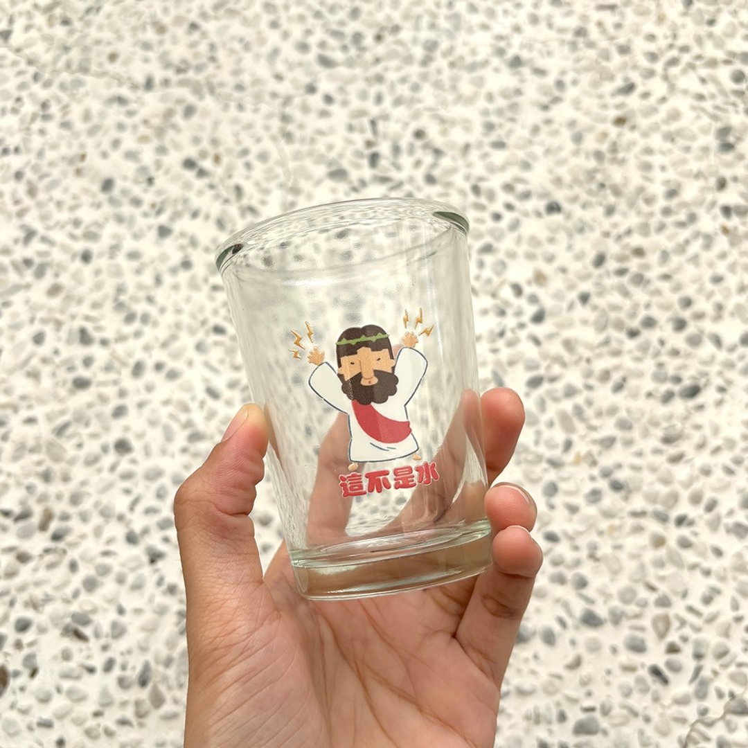 台式热炒杯 这不是水 - 酒杯/酒器 - 玻璃 