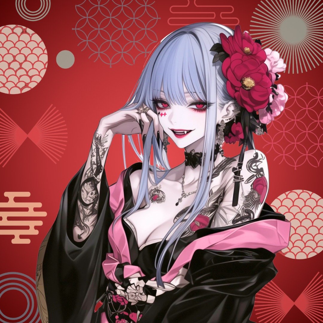 NaChi 原创贴纸【雨童子】 - 贴纸 - 纸 粉红色