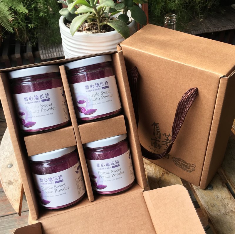 紫色飨宴组合-紫心地瓜粉 - 零食/点心 - 新鲜食材 紫色