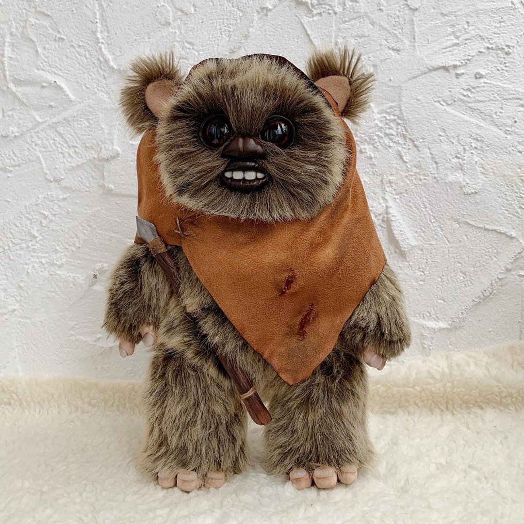 Ewok Star Wars - 玩偶/公仔 - 粘土 咖啡色