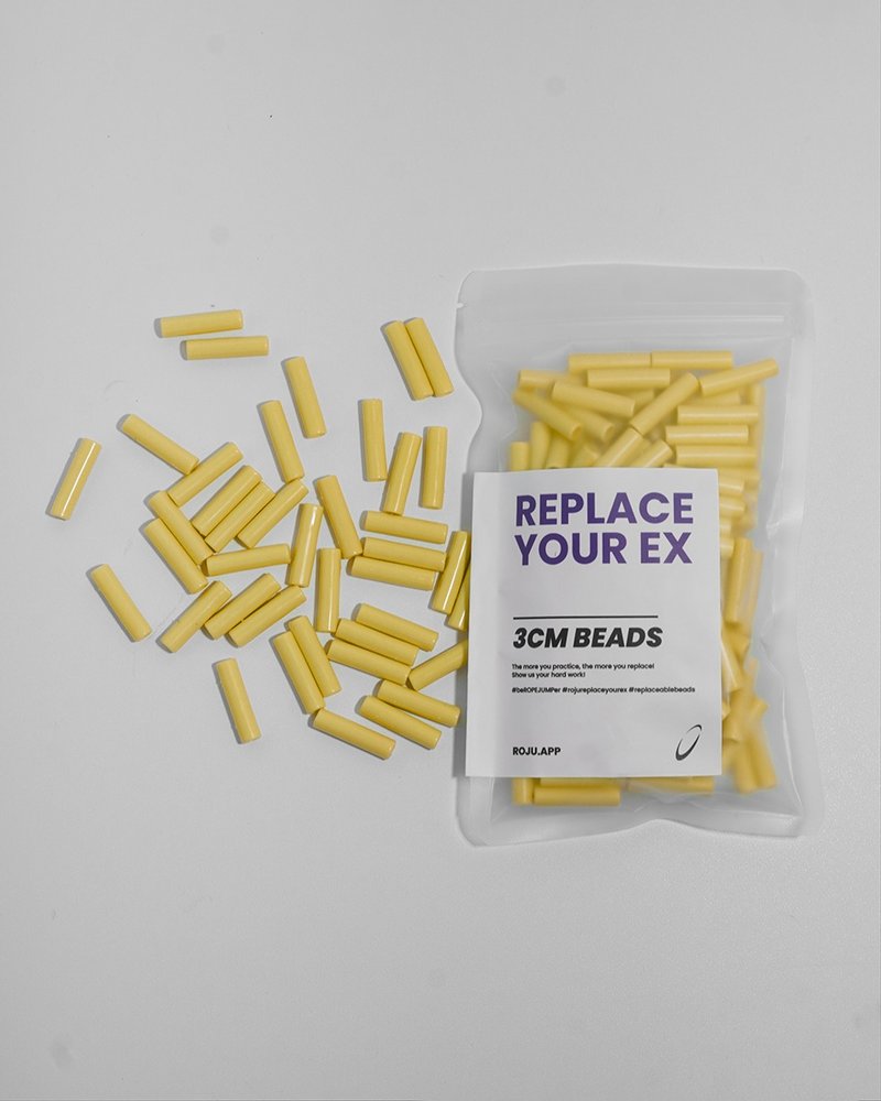 【RYE】跳绳 节拍珠 拍子珠 3cm (轻拍-芒果黄) - 运动配件 - 塑料 黄色