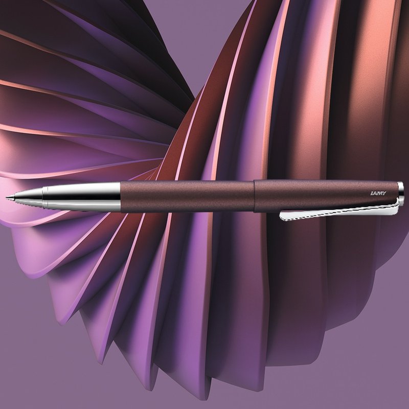 【雷雕免费刻字】LAMY 钢珠笔 / studio 系列  - 紫褐色 - 钢珠笔 - 铝合金 紫色