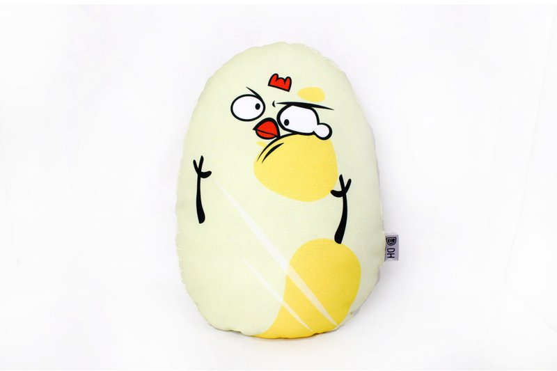 好鸡蛋！抱枕／交换礼物／水煮蛋 - 枕头/抱枕 - 其他材质 白色