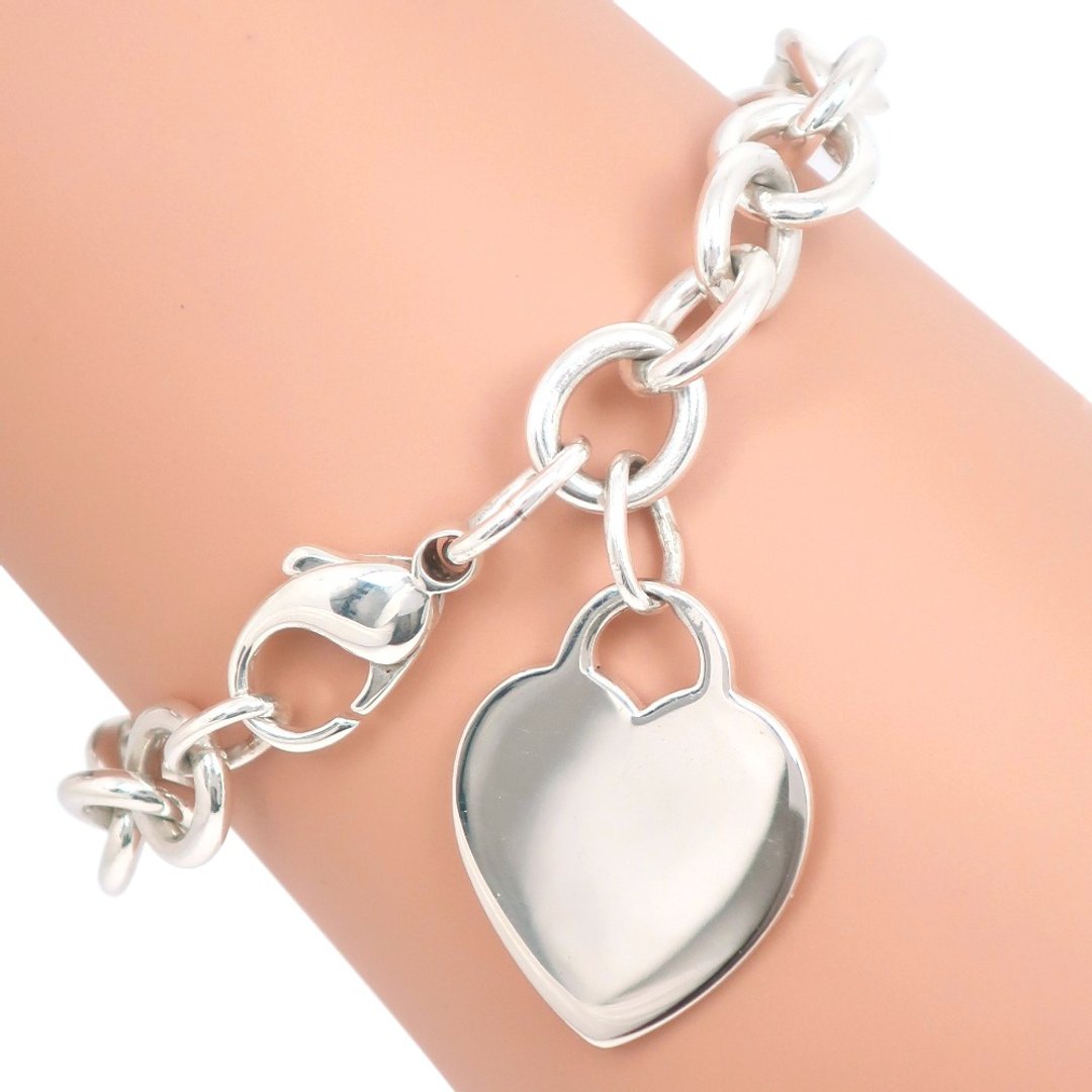 【日本直送】蒂芙尼 TIFFANY&Co. Return to Tiffany 心形手链 银 925 约 29.8g 女士【二手】 - 手链/手环 - 银 银色
