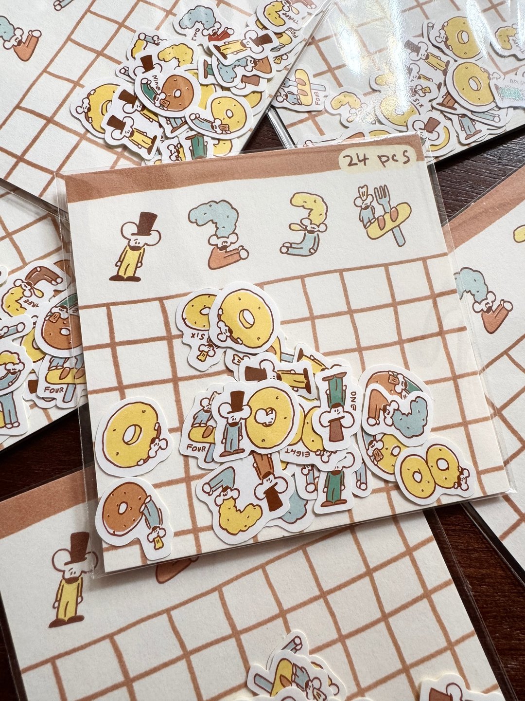 小老鼠数字//贴纸包 - 贴纸 - 纸 