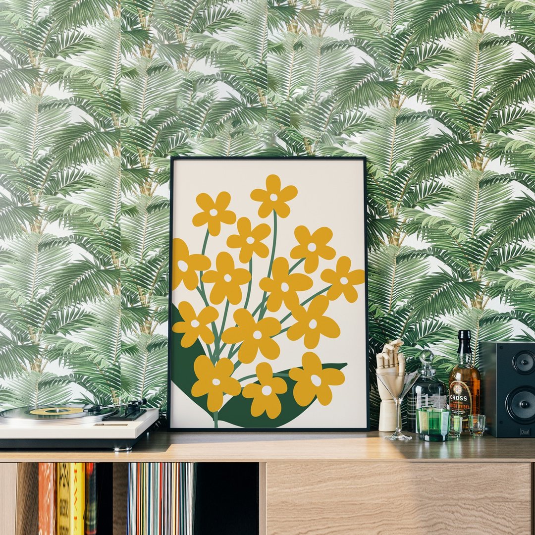 日式小花II-卧房挂画/花/插画/春天画作/摄影/餐桌/复制画 - 海报/装饰画/版画 - 其他材质 多色
