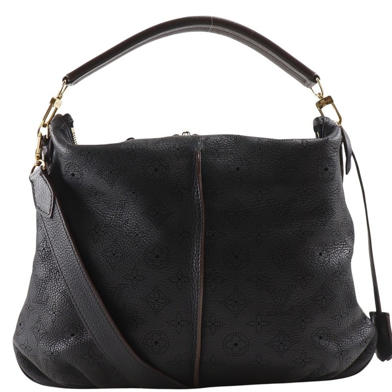 【日本直送】路易威登 LOUIS VUITTON Selene PM 肩背包 2WAY M94035 Monogram Mahina 黑色 TJ0112 【二手】 - 侧背包/斜挎包 - 真皮 黑色