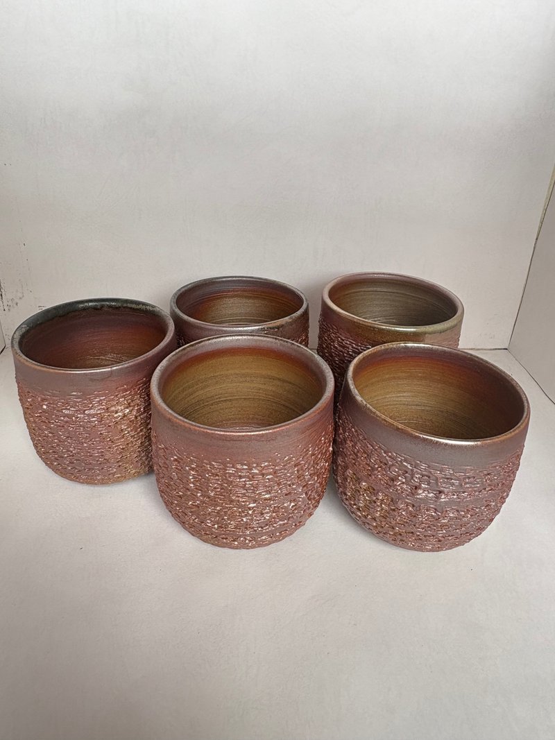 柴烧冰烟品茗杯 - 茶具/茶杯 - 陶 