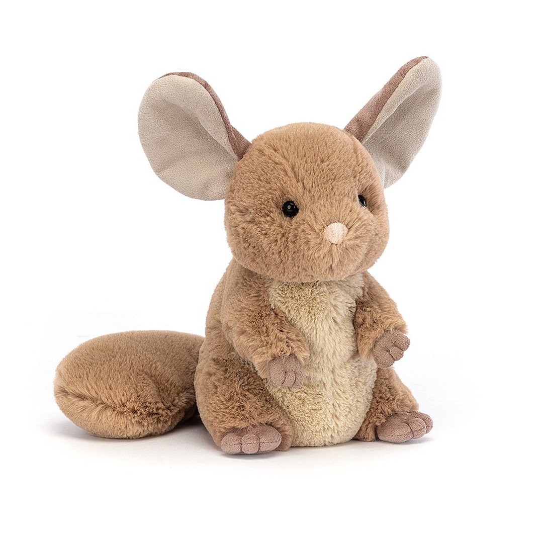 Chandler Chinchilla 16cm 花栗鼠 - 玩偶/公仔 - 聚酯纤维 橘色