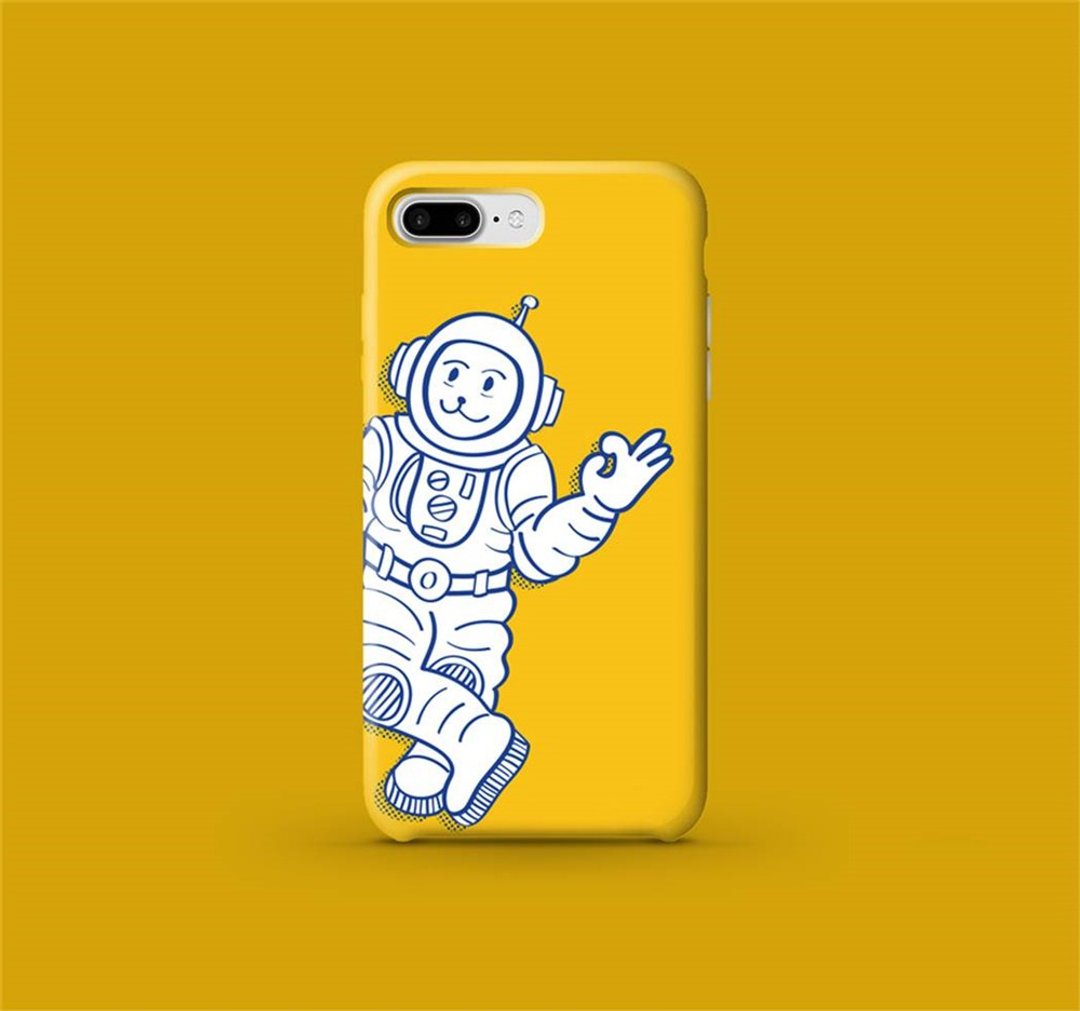 Autoreiji 苹果iphone 7/8/Plus/X/XS/Max手机保护软壳套 - 手机壳/手机套 - 橡胶 黄色