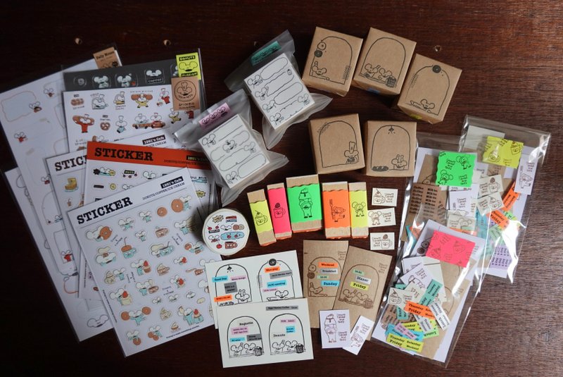 2026 Happy Bag - ネズミ社长の御用达リスト - 纸胶带 - 其他材质 