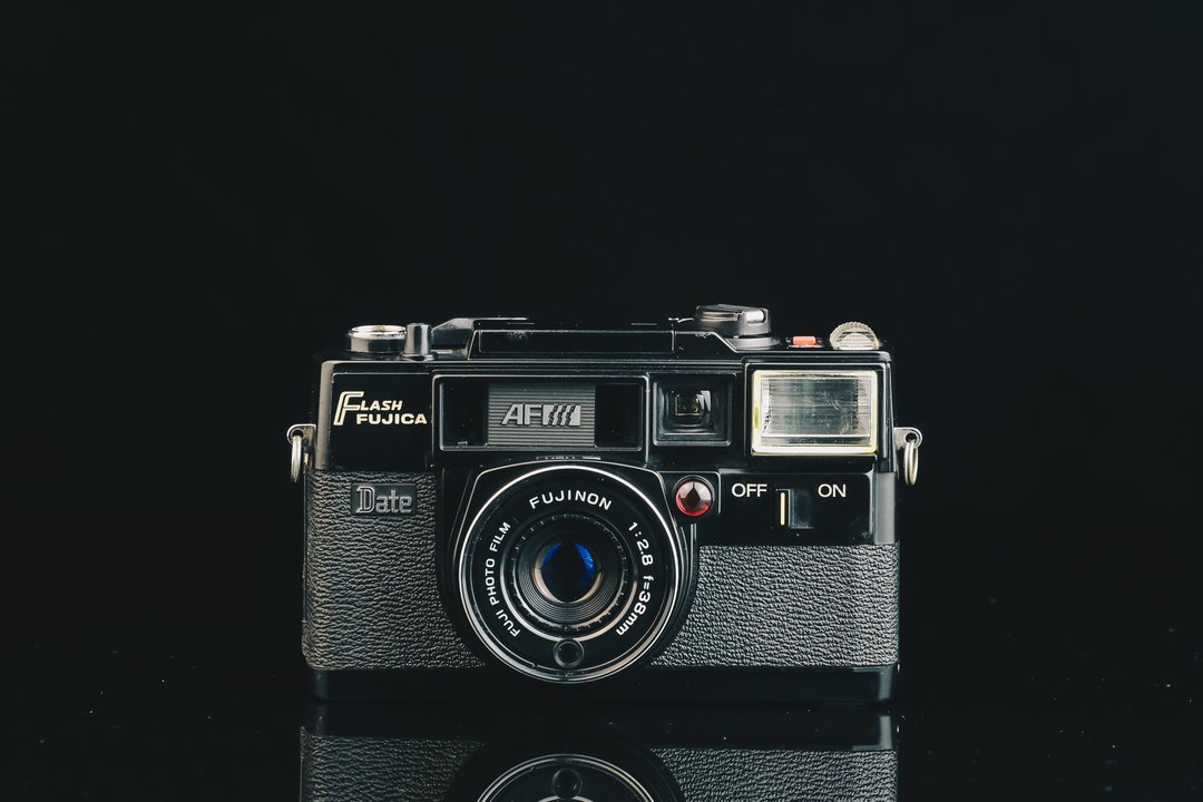 FUJICA FLASH AF DATE #1272 #135底片相机 - 相机 - 其他金属 黑色