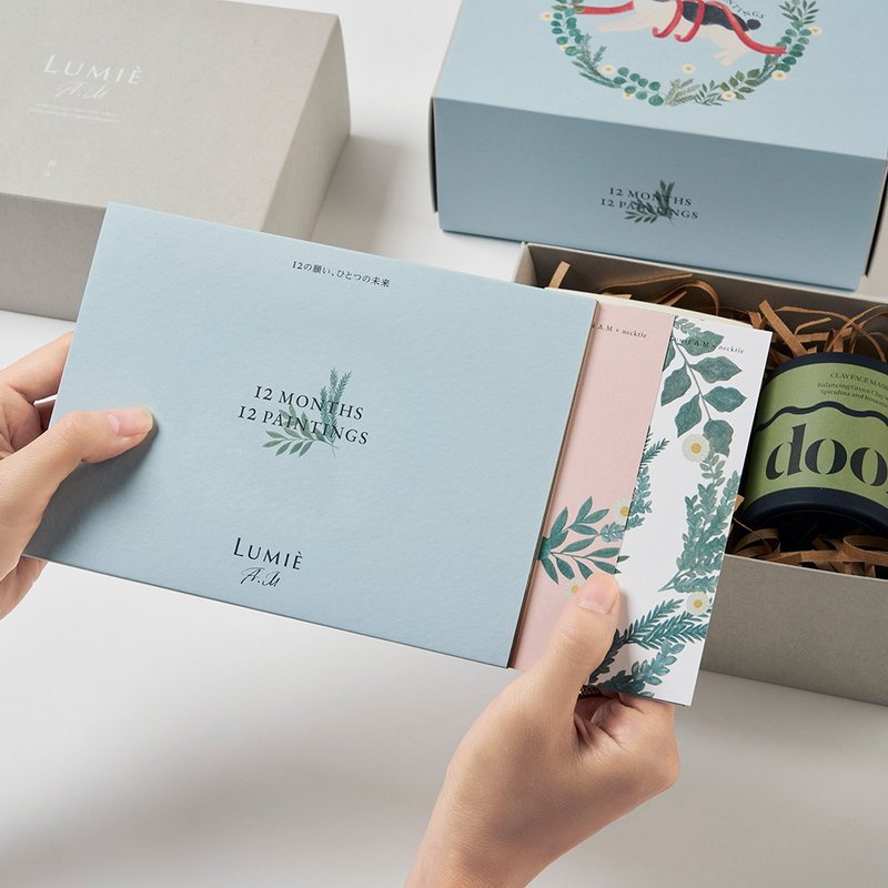 【2026农历年礼盒】北海道插画家独家联名 - 净化与新生 婚礼小物 - 肥皂/手工皂 - 纸 咖啡色