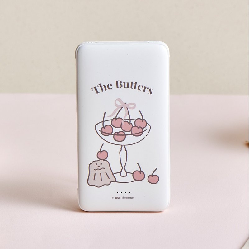 The Butters樱桃可露露双线快充10000mAh行动电源 - 充电宝/传输线 - 塑料 多色