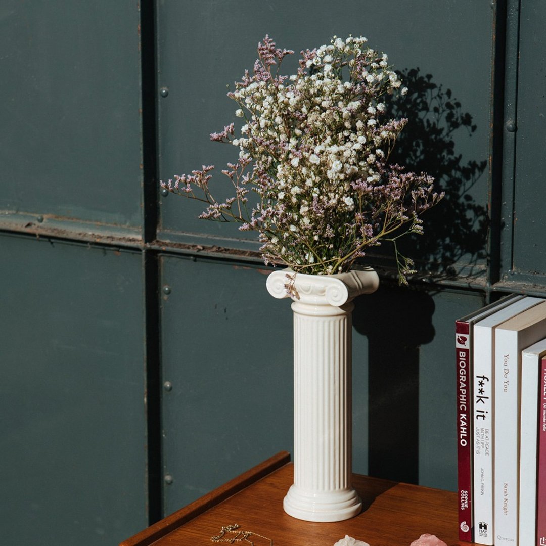 24H 出货 DOIY 罗马柱花器 - 花瓶/陶器 - 陶 